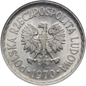 1 złoty 1970 - RZADSZY