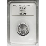 1 złoty 1970 - RZADSZY