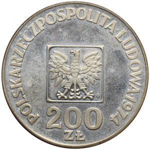 200 złotych 1974 XXX Lat PRL - lustrzanka