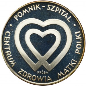 PRÓBA, 1.000 złotych 1986 Pomnik Szpital Centrum Zdrowia Matki Polki