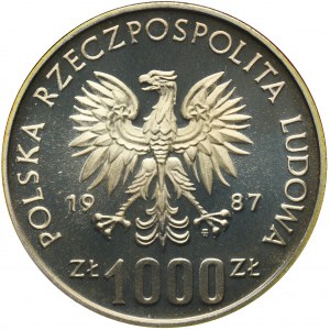 PRÓBA, 1.000 złotych 1987 Miasto Wrocław - WRATISLAVIA