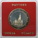 PRÓBA, 1.000 złotych 1987 Miasto Wrocław - WRATISLAVIA