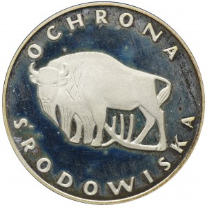 100 złotych 1977 Ochrona Środowiska Żubr