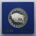 100 złotych 1977 Ochrona Środowiska Żubr