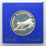 100 złotych 1979 Ochrona Środowiska Ryś