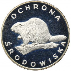 100 złotych 1978 Ochrona Środowiska Bóbr