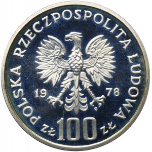 100 złotych 1978 Ochrona Środowiska Bóbr