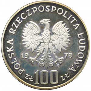 100 złotych 1978 Ochrona Środowiska Łoś