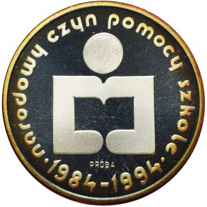 PRÓBA, 1.000 złotych 1986 Narodowy czyn pomocy szkole