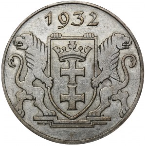 Wolne Miasto Gdańsk, 2 guldeny 1932 Koga - RZADKIE