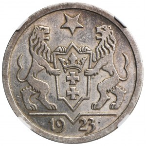 Wolne Miasto Gdańsk, 2 guldeny 1923 - NGC MS61