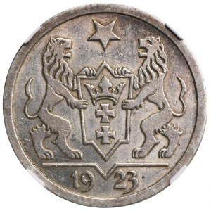 Freie Stadt Danzig, 2 Gulden 1923 - NGC MS61