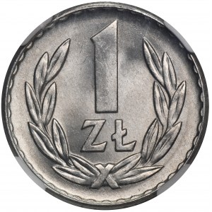 1 złoty 1965 - NGC MS67