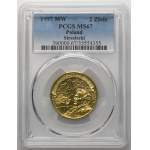 2 złote 1997 Edmund Strzelecki - PCGS MS67