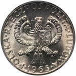 PRÓBA, 10 złotych 1965 Siedemset lat Warszawy - PCGS SP67