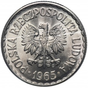 1 złoty 1965 - PCGS MS66