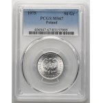 50 groszy 1975 - PCGS MS67