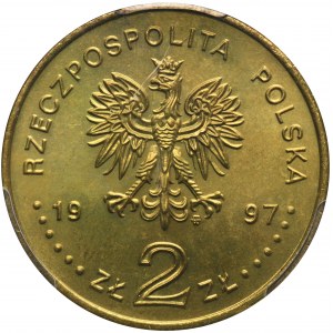 DESTRUKT, 2 złote 1997 Stefan Batory - PCGS MS67