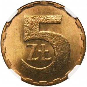 5 złotych 1979 - NGC MS65