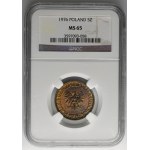 5 złotych 1976 - NGC MS65