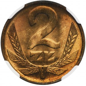 2 złote 1977 - NGC MS67