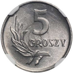 5 groszy 1967 - NGC MS66