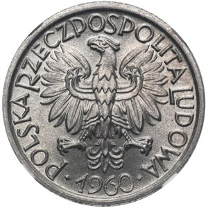 2 złote 1960 Jagody - NGC MS66