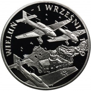 10 złotych 2009 Wieluń - 1 Września