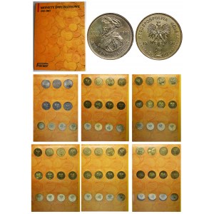 Komplet, 2 złote GOLD NORDIC 1995-2003 (63 szt.)