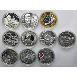 Zestaw, 10 złotych kolekcjonerskie (10 szt.)