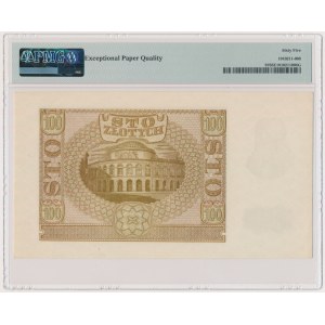 100 złotych 1940 - E - PMG 65 EPQ