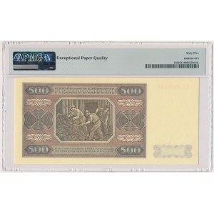 500 złotych 1948 - CC - PMG 65 EPQ