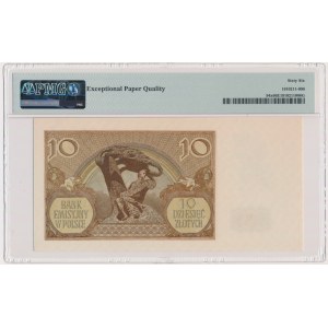 10 złotych 1940 - L. - London Counterfeit - PMG 66 EPQ