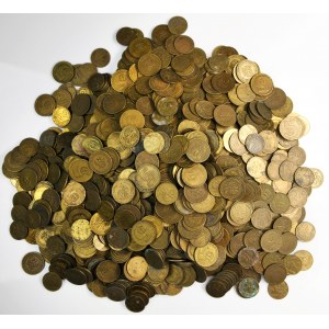 Zestaw, Mix monet PRL (10846 g) obiegowe stany