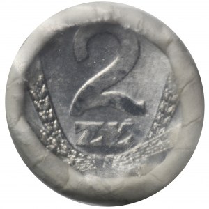 Zestaw, 10 x Rulony bankowe, 2 złote 1990 (500 szt.)