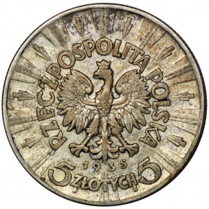 Piłsudski, 5 złotych 1935