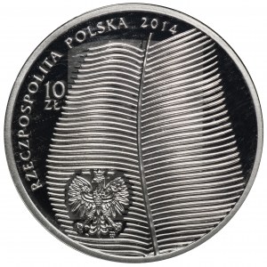 10 złotych 2014 150. rocznica urodzin Stefana Żeromskiego