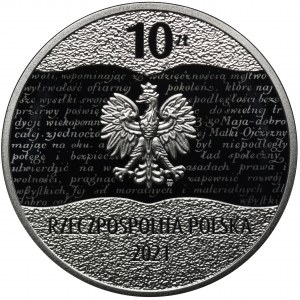 10 złotych 2021 100. rocznica Konstytucji Marcowej