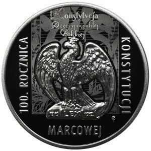 10 złotych 2021 100. rocznica Konstytucji Marcowej