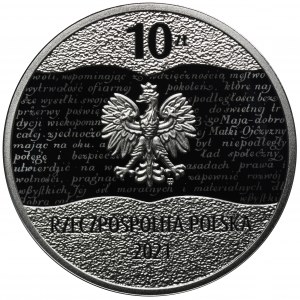 10 złotych 2021 100. rocznica Konstytucji Marcowej