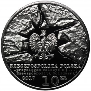 10 złotych 2017 35-lecie Solidarności Walczącej