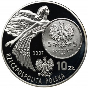 10 złotych 2007 Dzieje Złotego, Nike