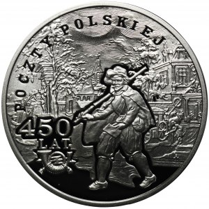 10 złotych 2008 450 lat Poczty polskiej