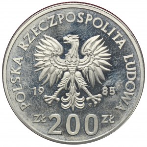 PRÓBA, 200 złotych 1985 Pomnik-Szpital Centrum Zdrowia Matki Polki