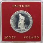 PRÓBA, 200 złotych 1985 Pomnik-Szpital Centrum Zdrowia Matki Polki