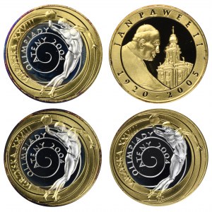 Zestaw, 10 złotych kolekcjonerskie (4 szt.)