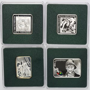 Zestaw, 10 i 20 złotych kolekcjonerskie (4 szt.)