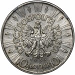 Piłsudski, 10 złotych 1934 - NGC AU58 - RZADKIE