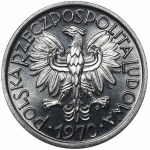 2 złote 1970 Jagody - ostry daszek cyfry 7