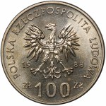 100 złotych 1988 Jadwiga - bez znaku, cienki ogon i łapy
